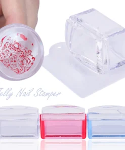 Tampons en cristal et Silicone, outils de manucure