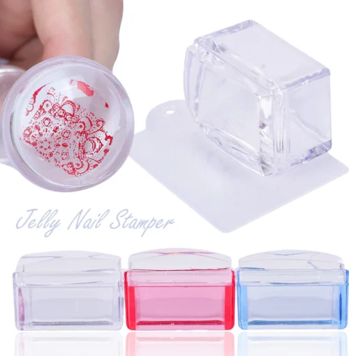 Tampons en cristal et Silicone, outils de manucure