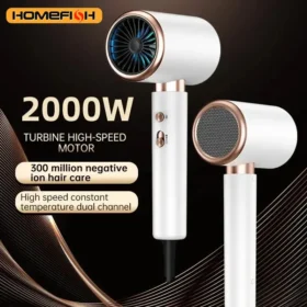 Sèche-cheveux Ionique Professionnel 2000W