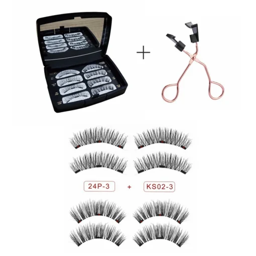 Cils 3D magnétiques naturel doux réutilisable – Image 8