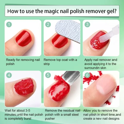 Dissolvant magique pour vernis à ongles – Image 4
