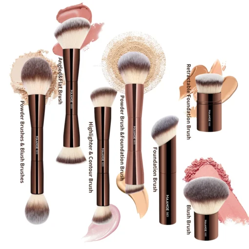 Pinceaux de maquillage à double tête – Image 3