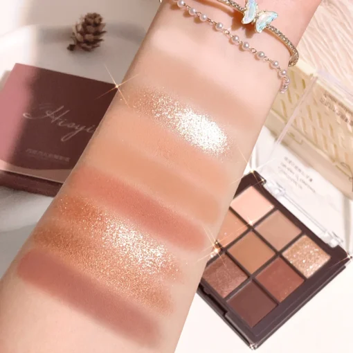 Palette de fards à paupières chocolat 9 couleurs – Image 2