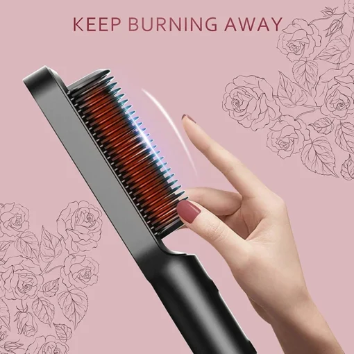 Brosse lissante chauffante professionnelle – Image 4
