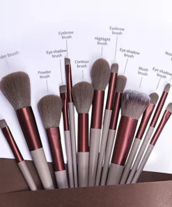 Ensemble de pinceaux de maquillage