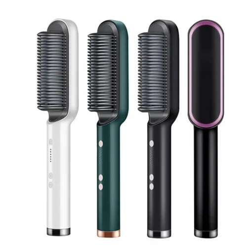 Brosse lissante chauffante professionnelle – Image 6