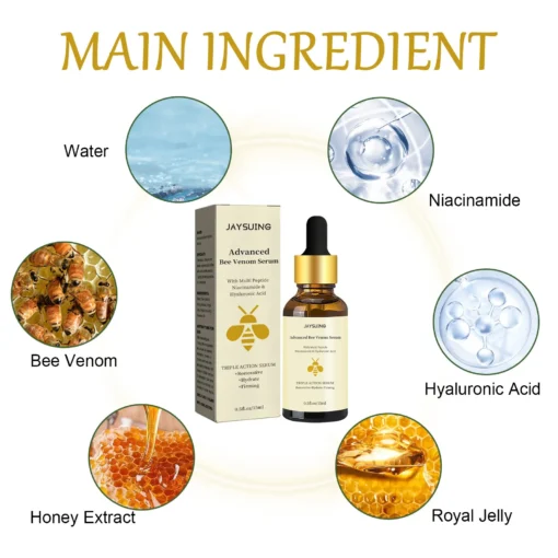 Sérum au venin d'abeille, anti age puissant – Image 5