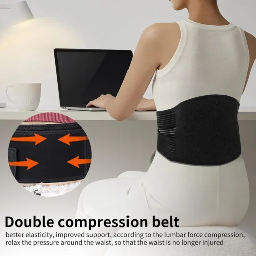 Ceinture magnétique lombaire auto chauffante – Image 6