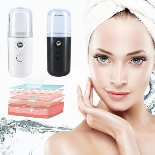 Mini  pulvérisateur pour le visage, rechargeable – Image 2