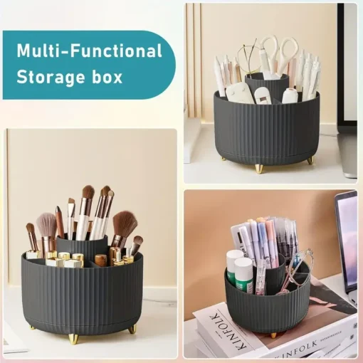 Porte-brosse 360 ° de maquillage rotatif – Image 5