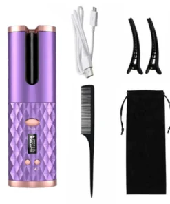 Boucleur à Cheveux En Céramique - Rotation Automatique