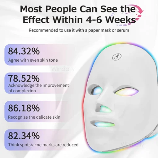 Masque facial LED sans fil – Image 11