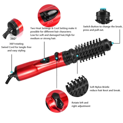 Brosse rotative Ionique 2 en 1 – Image 7