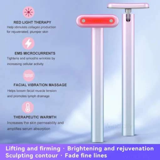 Baguette faciale LED 4-en-1 – Image 3