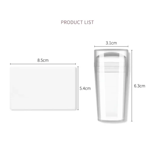 Tampon pour stamping en silicone pour ongles – Image 4