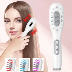 Peigne Électrique de Massage du Cuir Chevelure
