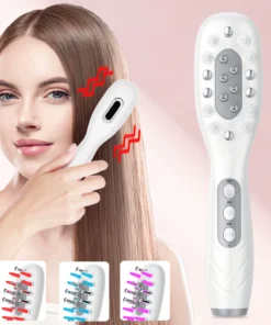 Peigne Électrique de Massage du Cuir Chevelure