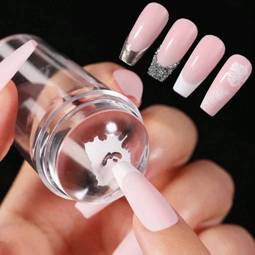 Tampon pour stamping en silicone pour ongles
