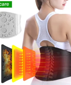 Ceinture magnétique lombaire auto-chauffante