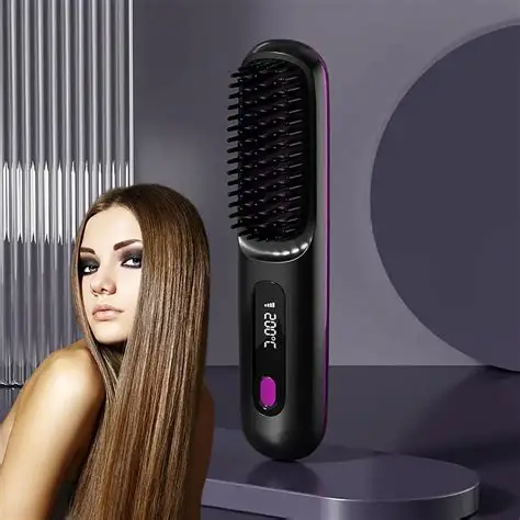 brosse chauffante sans fils